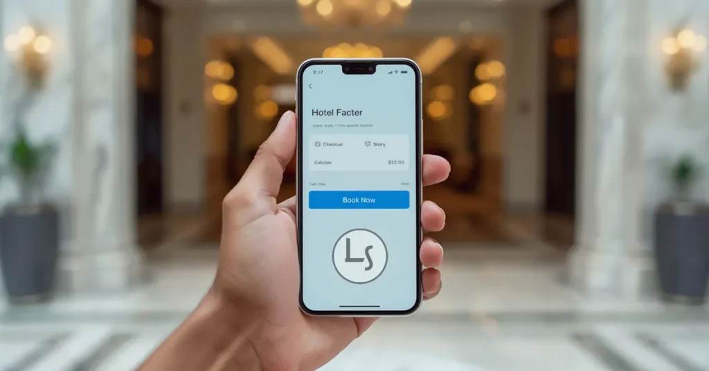 Интерфейс модуля бронирования на смартфоне