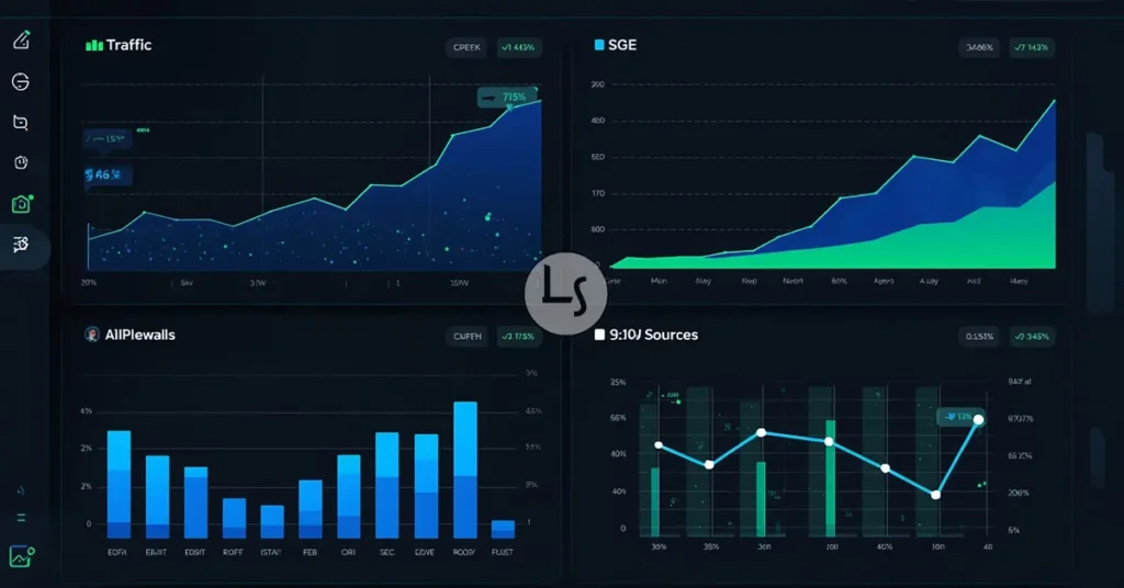 Рост целевого трафика после внедрения стратегии geo оптимизации агентством